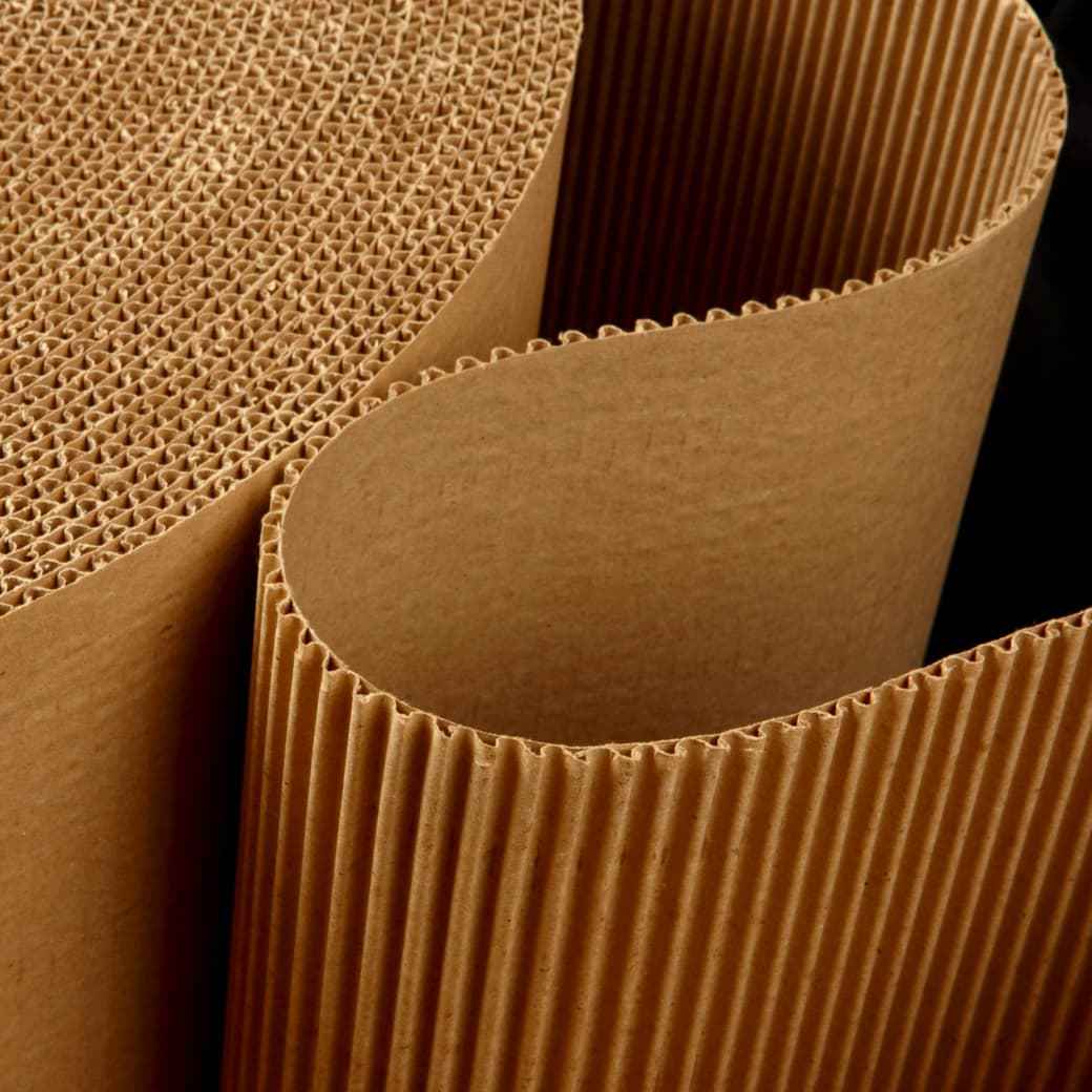 roll of corrugated